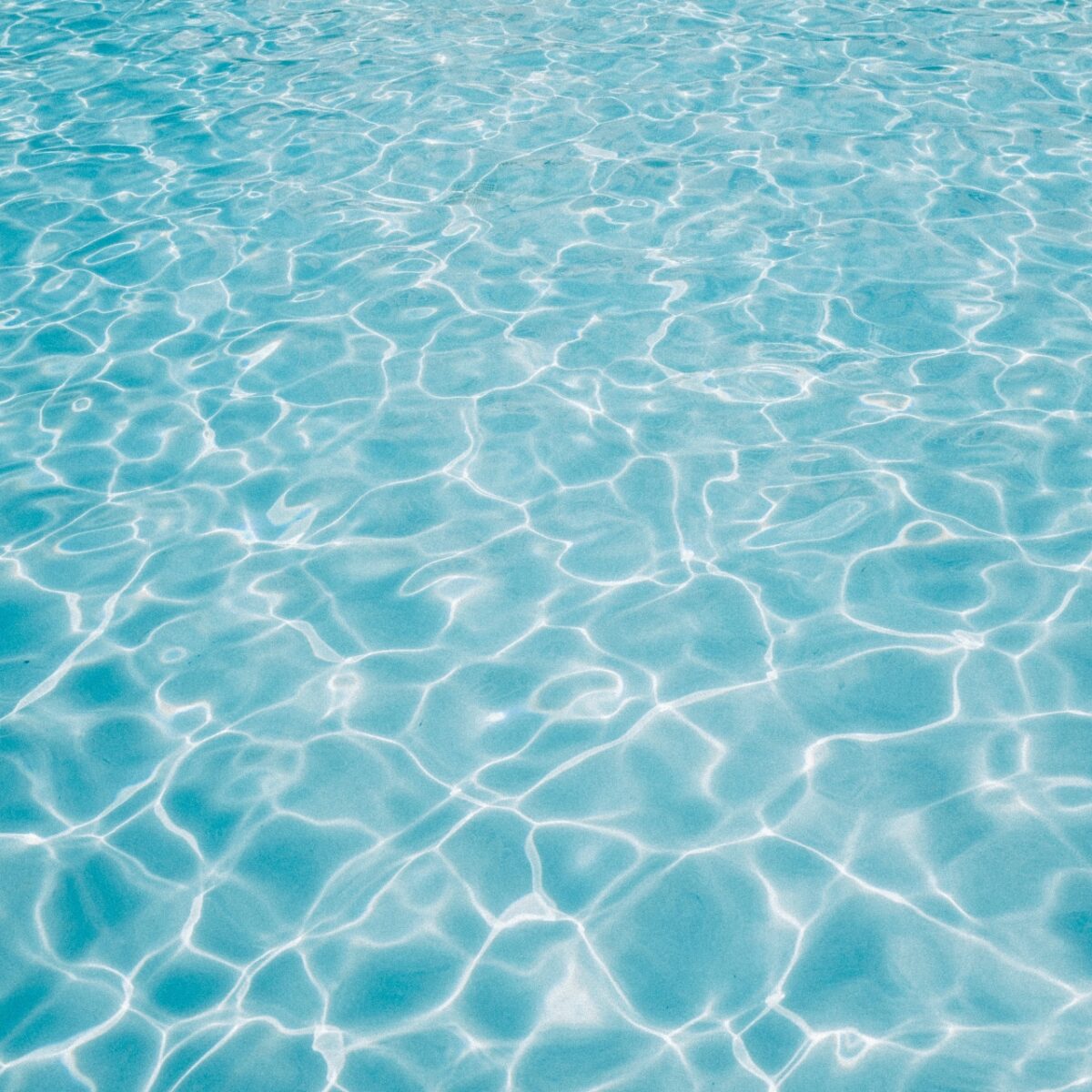 Close-up on water in a pool