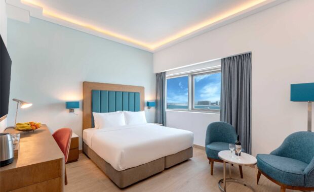 Deluxe King City View Balcony Bedrooms