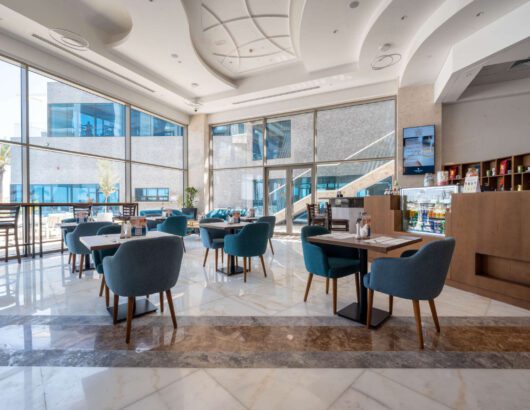 Park Regis Prince Dubai Island Hotel Dine and Bar Area